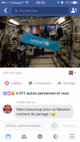 Après la conférence sur Facebook